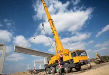 case Truck crane