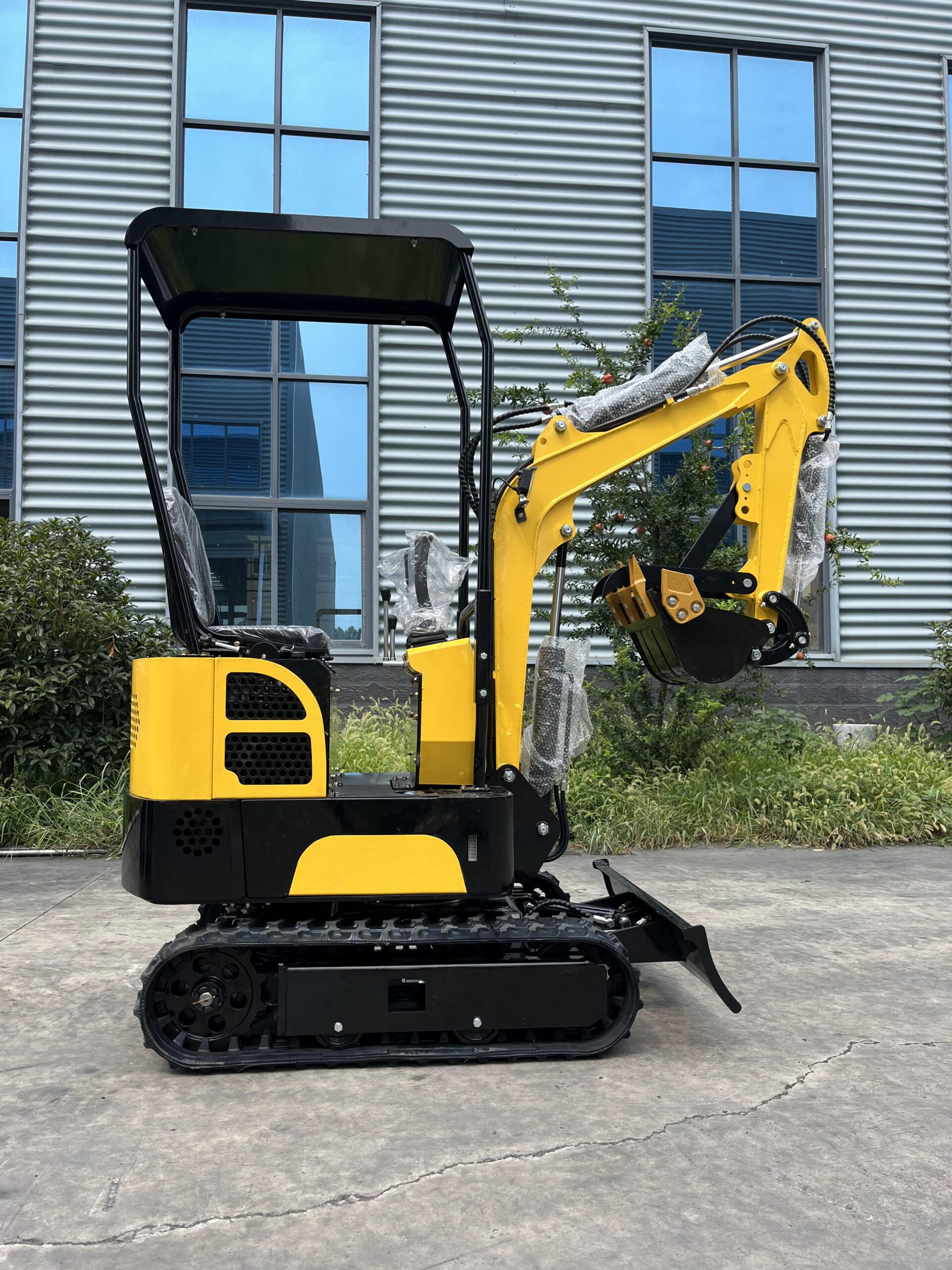 1ton mini excavator (2)