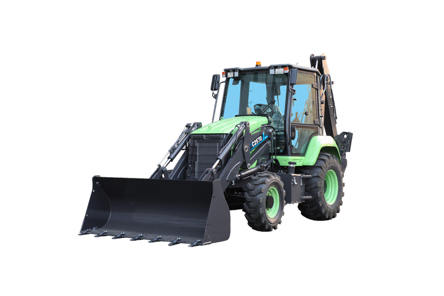XCMG XC8-C2570EV pure electric backhoe loader